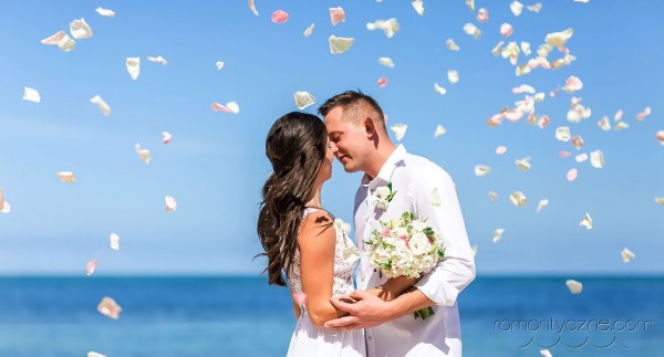 Śluby za granicą na tropikalnej plaży, organizacja ślubu