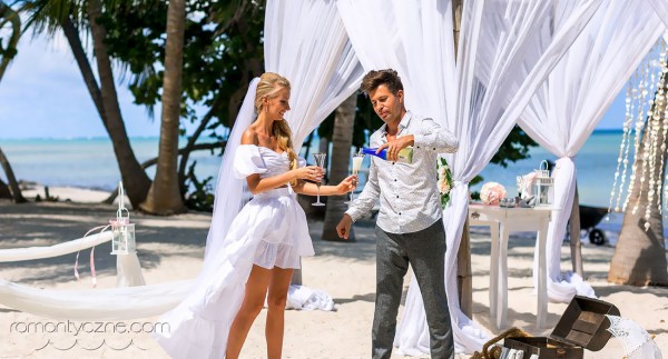 Ceremonia ślubna na plaży
