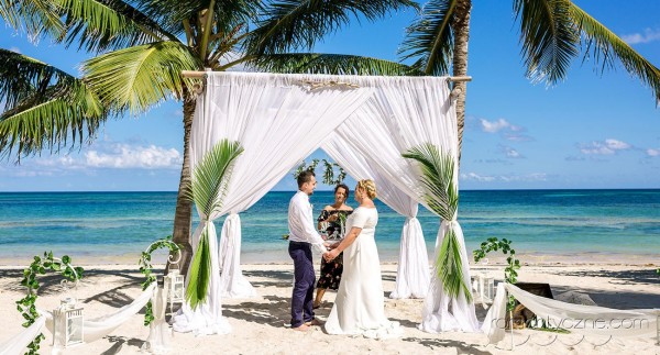 Ślub w Dominikanie, prywatna plaża