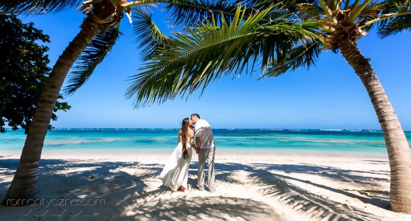 Ślub na prywatnej plaży, wyspa Saona