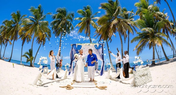 Ceremonia ślubna na plaży