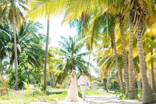 ceremonia ślubna w tropikach