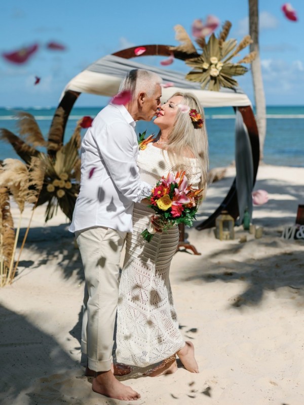 ślub na prywatnej plaży - Dominikana