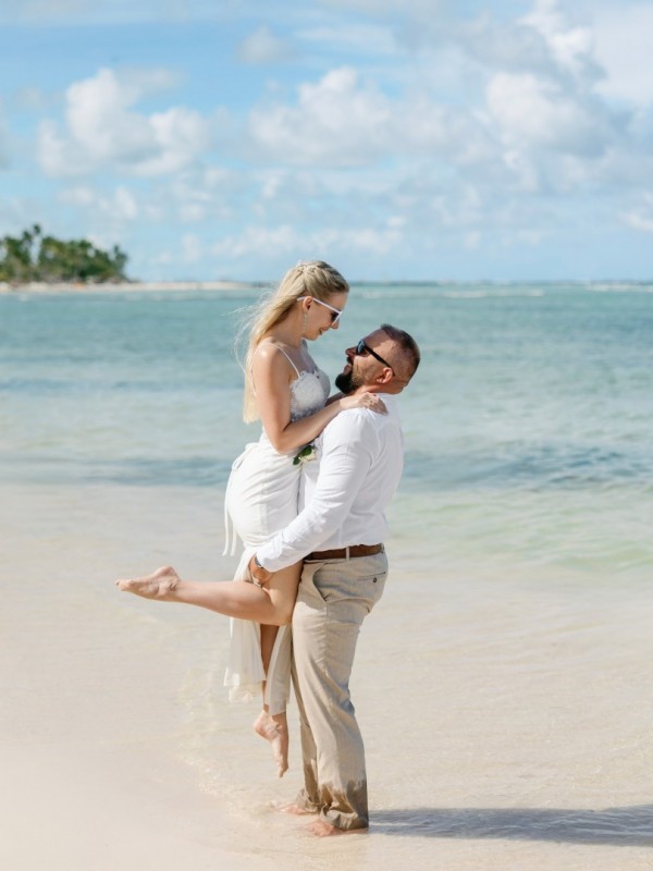 ślub na prywatnej plaży - Dominikana