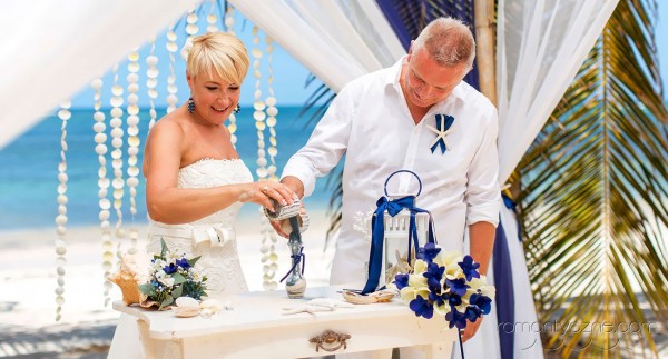 Ceremonie ślubne Saona Island, Dominikana, tropikalne śluby