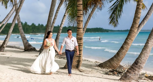 Śluby Saona Island, Dominikana, tropikalne śluby