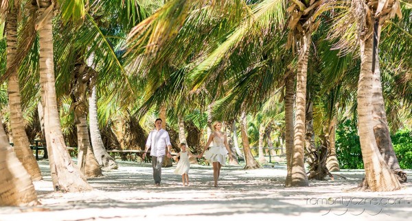 Śluby symboliczne na tropikalnej plaży, organizacja ceremonii