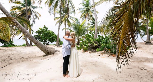 Tropikalne śluby, prywatna plaża