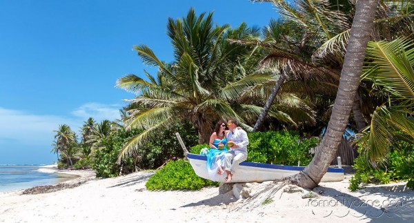 Śluby symboliczne na tropikalnej plaży, organizacja ślubu