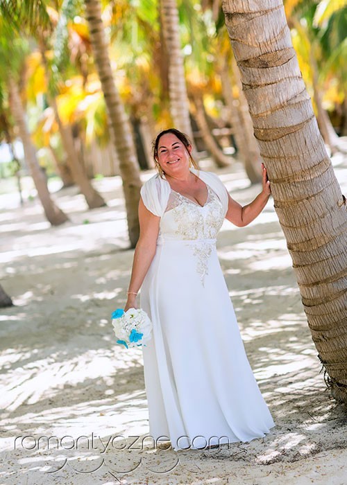 Ślub na prywatnej plaży, Dominikana