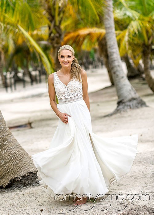 Suknie ślubne na plaży, Dominikana