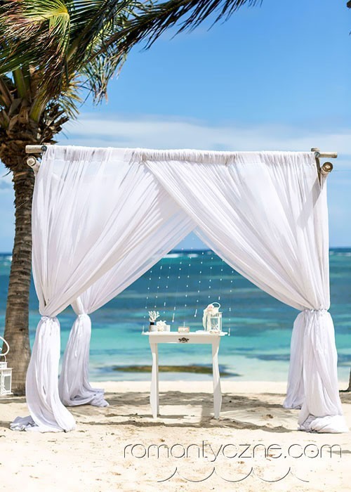 Śluby symboliczne na dominikańskiej plaży, organizacja ślubu