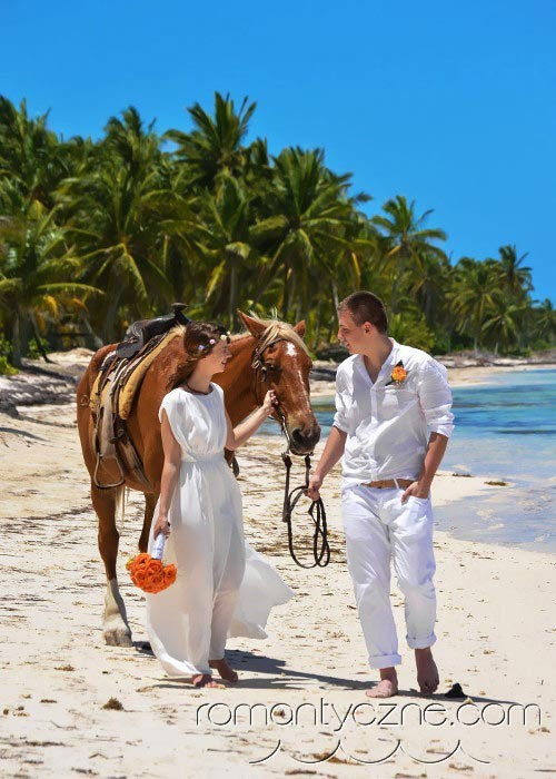 Śluby na prywatnej plaży, podróże poślubne na Karaibach