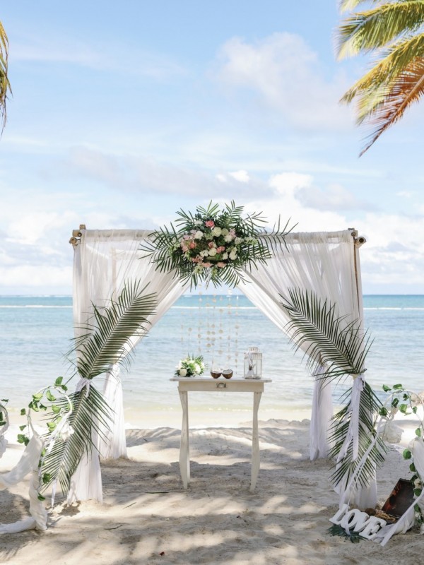 dekor z żywych kwiatów