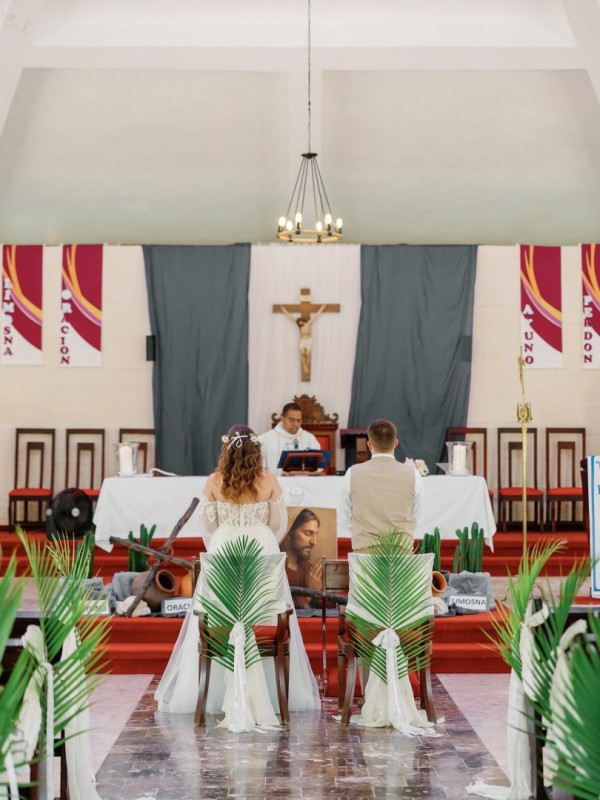 ślub kościelny konkordatowy - kościół + plaża