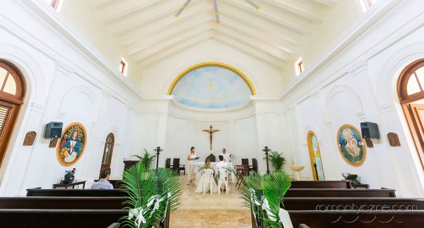Kościelny ślub w tropikach