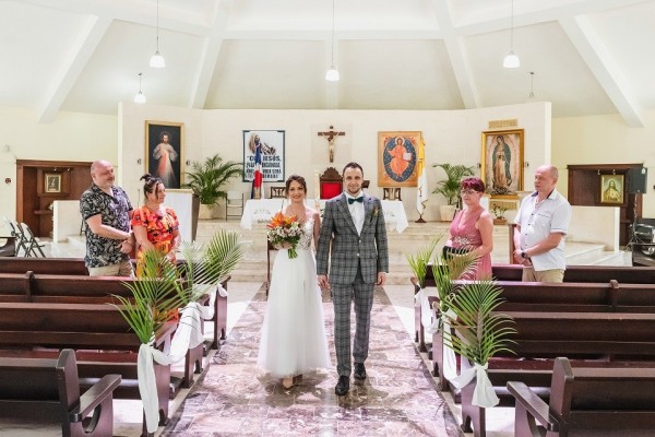 piękny ślub kościelny za granicą