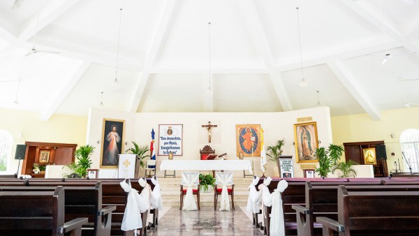 ślub kościelny w Dominikanie