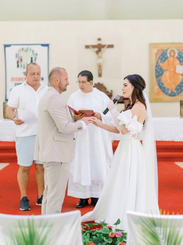 ślub kościelny w Dominikanie