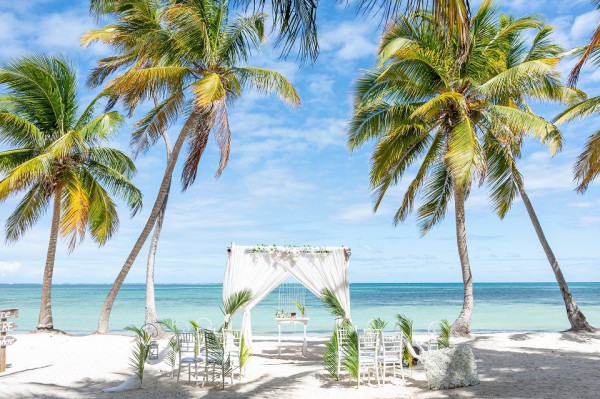 ślub na karaibskiej plaży