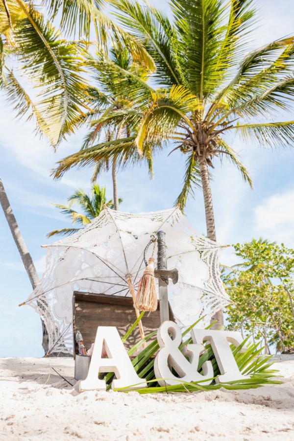 ślub na karaibskiej plaży