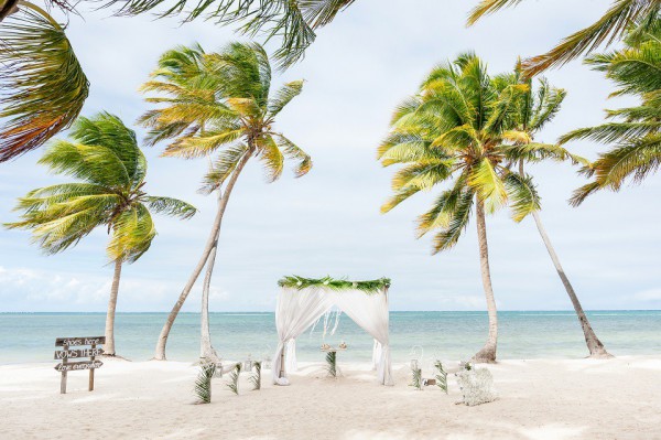 ślub na dominikańskiej plaży