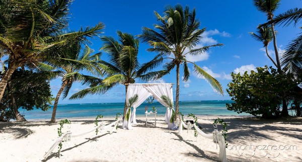 Ślub na prywatnej plaży, Wyspa Saona