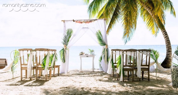 Tropikalne śluby w Dominikanie
