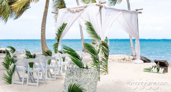 Ślub na prywatnej plaży, Saona Island