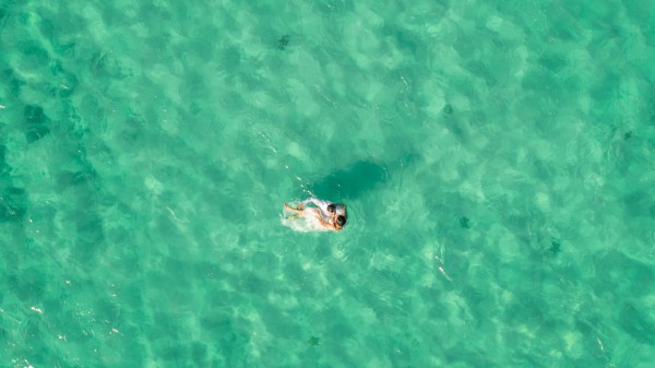 zdjęcia z drona - Morze Karaibskie