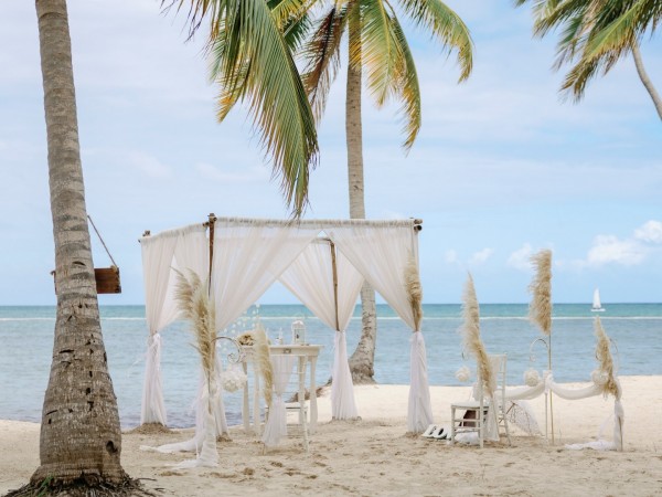 ślubna dekoracja w stylu boho