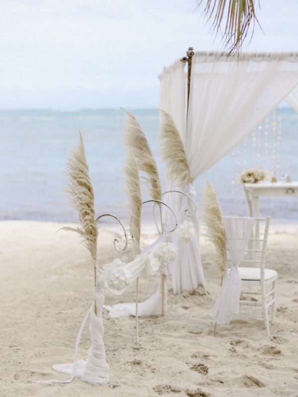 ślubna dekoracja w stylu boho