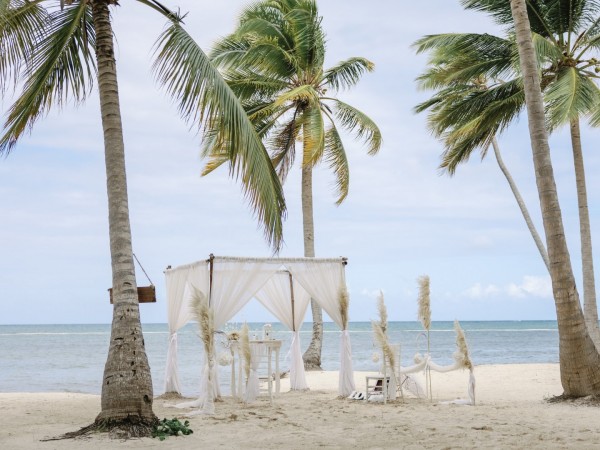 ślubna dekoracja w stylu boho