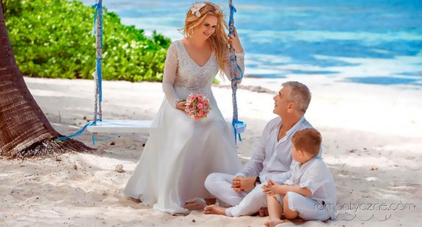 Śluby na tropikalnej plaży, organizacja ceremonii