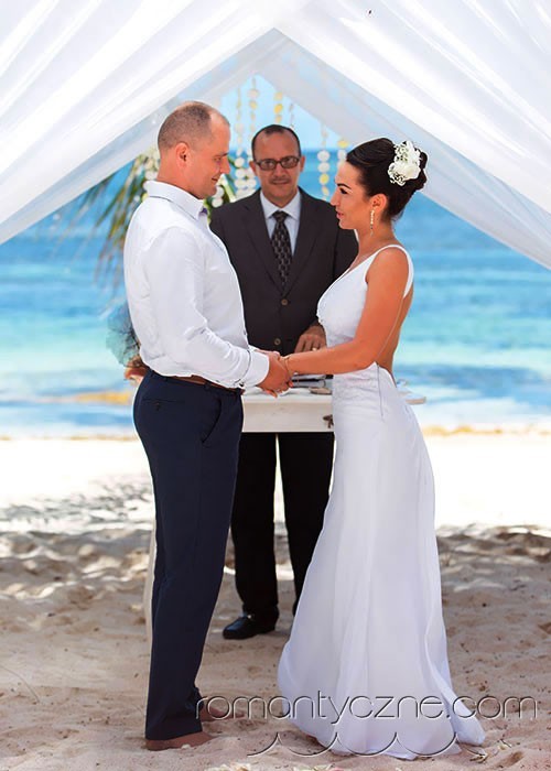 Śluby na dominikańskiej plaży, organizacja ceremonii