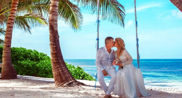 Śluby na tropikalnej plaży, zagraniczne podróże poślubne