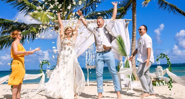 Ślub na wyspie Saona