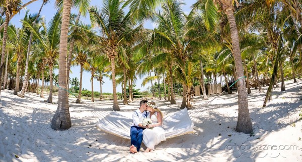 Śluby symboliczne na dominikańskiej plaży, romantyczne ceremonie
