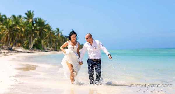 Uroczystości ślubna na wyspie Saona