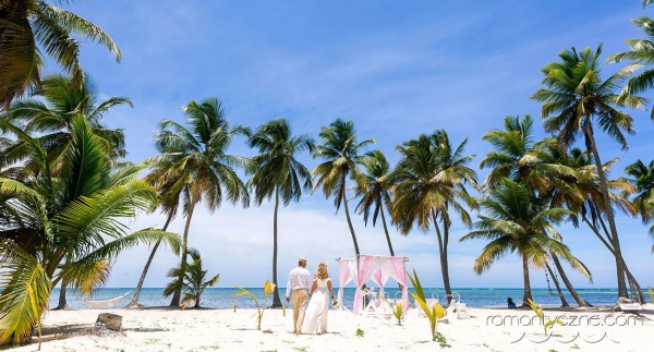 Słoneczna Dominikana, ślub na plaży