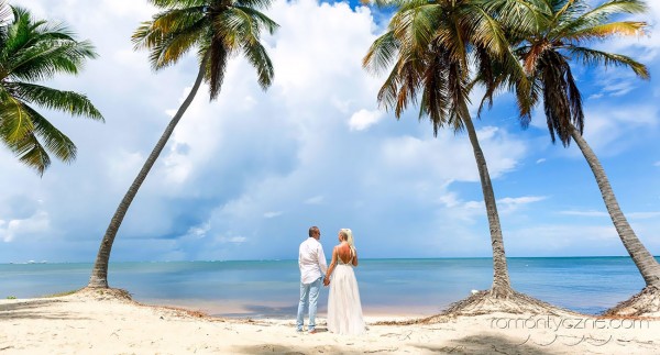 Słoneczna Dominikana, ślub na plaży