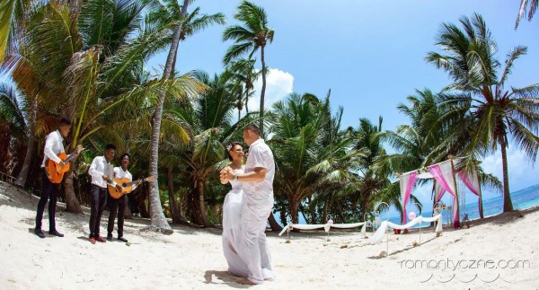 Śluby za granicą na dominikańskiej plaży, Karaiby