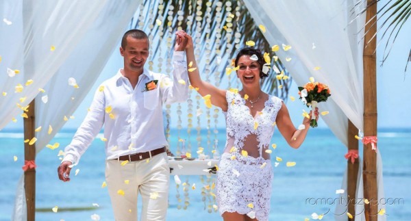 Śluby symboliczne na dominikańskiej plaży, organizacja ceremonii