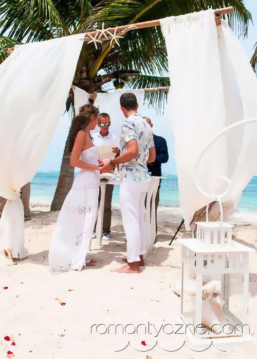 Śluby na tropikalnej plaży, tropikalne śluby