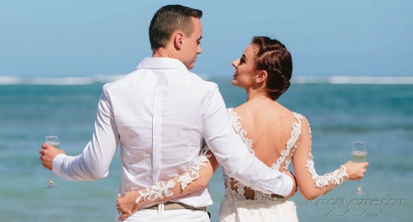 Śluby oficjalne na prywatnej plaży, romantyczne ceremonie