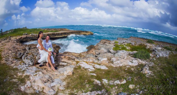 Śluby oficjalne na dominikańskiej plaży, tropikalne śluby