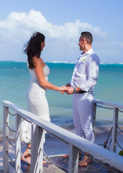 Zaręczyny kolacja dla dwojga, podróże poślubne na Karaibach