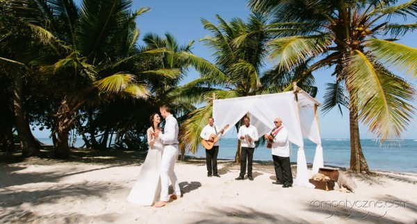 Ceremonie ślubne kolacja dla dwojga, podróże poślubne na Karaibach