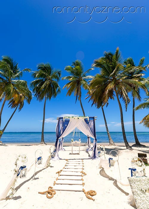 Ceremonie ślubne Saona Island, Dominikana, zagraniczne podróże poślubne