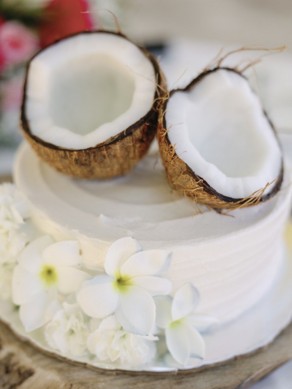 karaibski torcik ślubny